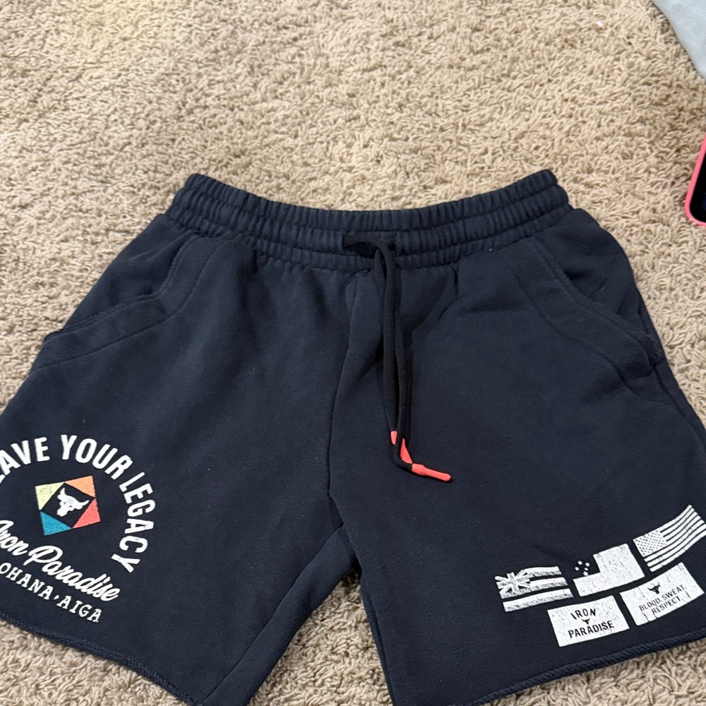 Under Armour Dark Blue Athletic Shorts